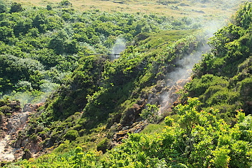 sopouchy ve Furnas do Enxofre