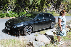 zaprášený AMG A180d