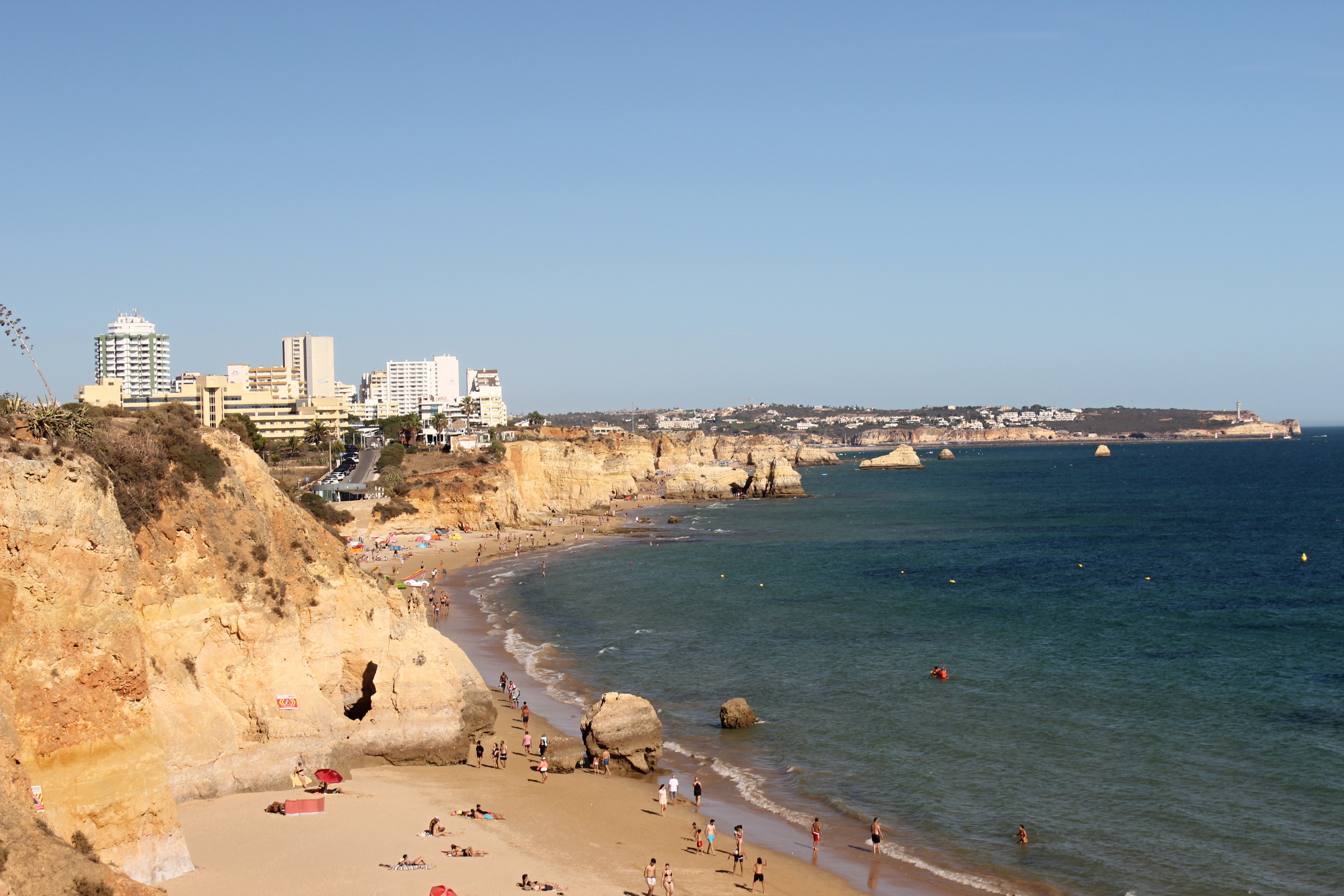 pláže v Portimao